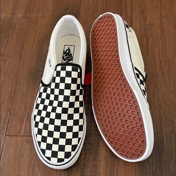 NWT VANS Mens size 11.5 Black and natural checkers – Asher - Picture 5 of 8